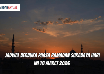 Jadwal Berbuka Puasa Ramadan Surabaya Hari Ini 18 Maret 2026