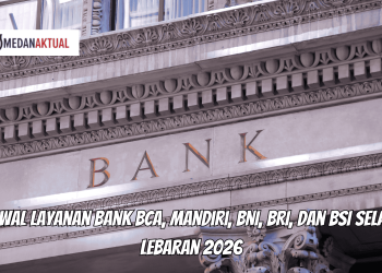 Jadwal Layanan Bank BCA, Mandiri, BNI, BRI, dan BSI selama Lebaran 2026