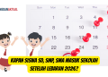 Kapan Siswa SD, SMP, SMA Masuk Sekolah Setelah Lebaran 2026?