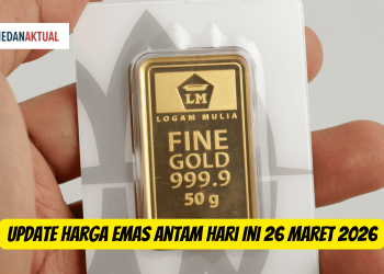 Update Harga Emas Antam Hari Ini 26 Maret 2026