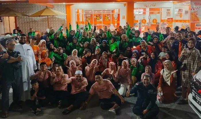 GIS Medan Rangkul Ojol Wanita Saat Ramadan