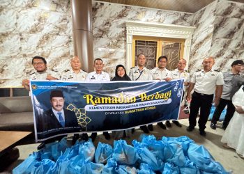 Program Ramadan Berbagi, Imigrasi Medan Salurkan 1.500 Paket Bantuan Sosial