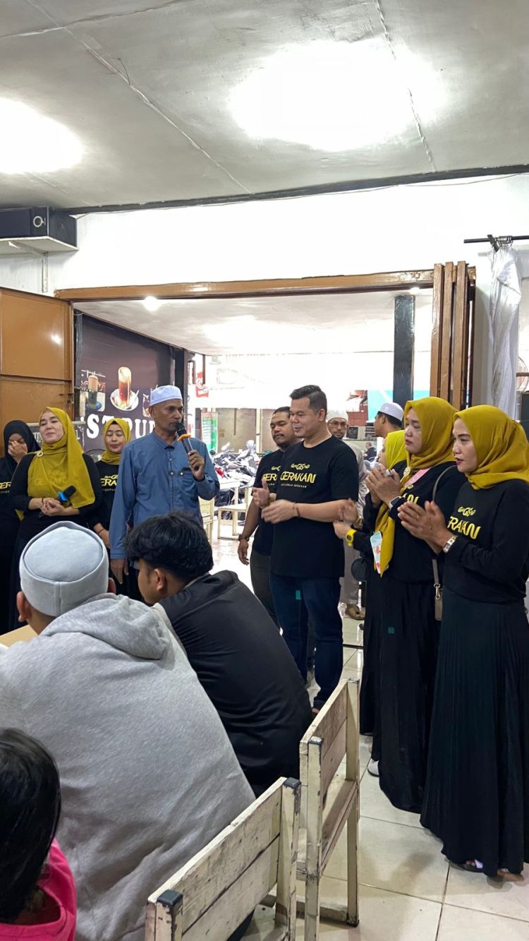 GIS Salurkan Bingkisan Lebaran untuk Guru Ngaji Rumahan di Medan