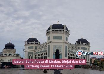 Jadwal Buka Puasa di Medan, Binjai dan Deli Serdang Kamis 19 Maret 2026