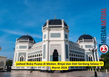 Jadwal Buka Puasa di Medan, Binjai dan Deli Serdang Selasa 17 Maret 2026