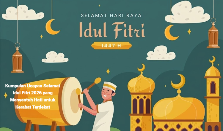 Kumpulan Ucapan Selamat Idul Fitri 2026 yang Menyentuh Hati untuk Kerabat Terdekat