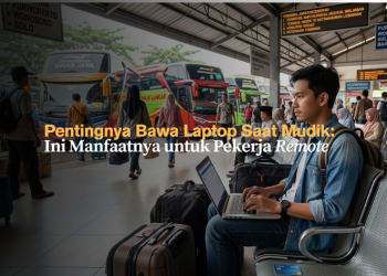 Cara tetap produktif saat mudik lebaran