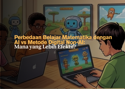 Perbedaan Belajar Matematika dengan AI vs Metode Digital Non-AI: Mana yang Lebih Efektif?