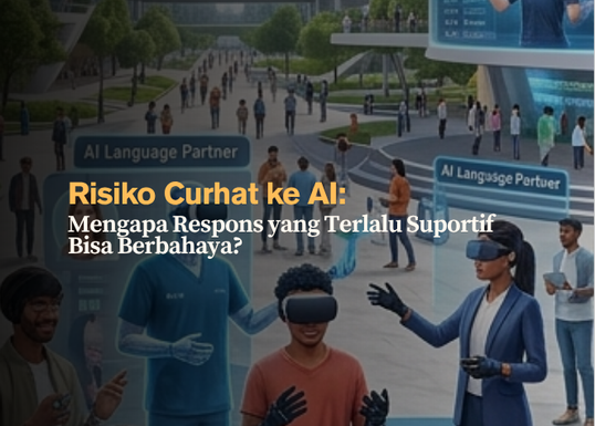 Risiko Curhat ke AI- Mengapa Respons yang Terlalu Suportif Bisa Berbahaya?