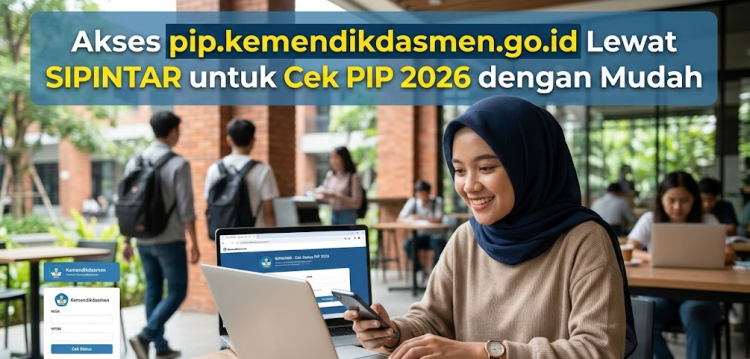 Akses pip.kemendikdasmen.go.id Lewat SIPINTAR untuk Cek PIP 2026 dengan Mudah