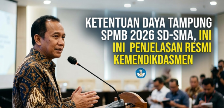 Ketentuan Daya Tampung SPMB 2026 SD–SMA, Ini Penjelasan Resmi Kemendikdasmen