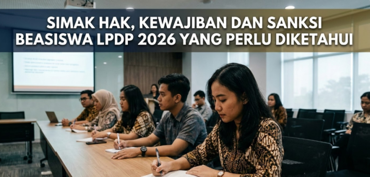 Simak Hak, Kewajiban dan Sanksi Beasiswa LPDP 2026 Yang Perlu Diketahui