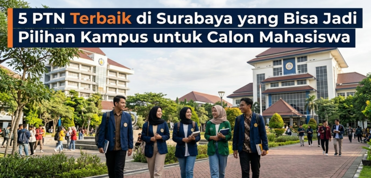 5 PTN Terbaik di Surabaya yang Bisa Jadi Pilihan Kampus untuk Calon Mahasiswa
