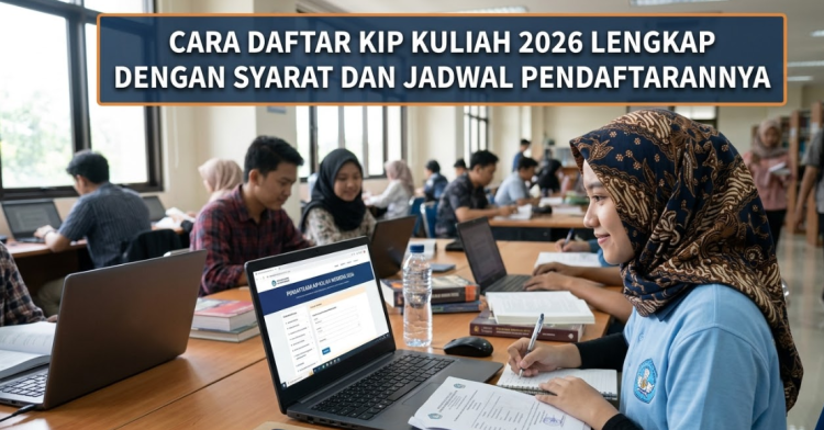 Cara Daftar KIP Kuliah 2026 Lengkap dengan Syarat dan Jadwal Pendaftarannya