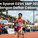 Jadwal dan Syarat O2SN SMP 2026 Lengkap dengan Daftar Cabang Olahraga