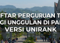 5 Daftar Perguruan Tinggi Unggulan di Padang Versi UniRank