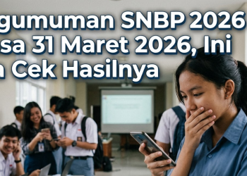 Pengumuman SNBP 2026 Selasa 31 Maret 2026, Ini Cara Cek Hasilnya