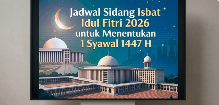 Jadwal Sidang Isbat Idul Fitri 2026 untuk Menentukan 1 Syawal 1447 H