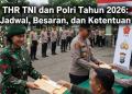 THR TNI dan Polri Tahun 2026: Jadwal, Besaran, dan Ketentuan