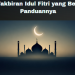 Lafal Takbiran Idul Fitri yang Benar, Ini Panduannya