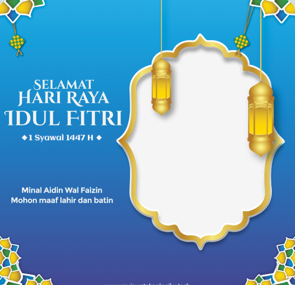 20 Link Twibbon Idul Fitri 2026 untuk Medsos