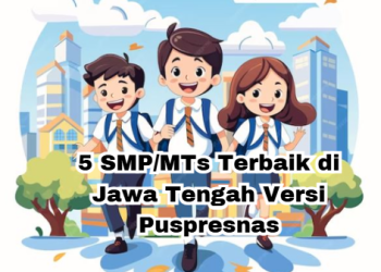 5 SMP/MTs Terbaik di Jawa Tengah Versi Puspresnas