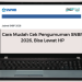 Cara Mudah Cek Pengumuman SNBP 2026, Bisa Lewat HP