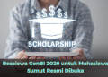 Beasiswa GenBI 2026 untuk Mahasiswa Sumut Resmi Dibuka
