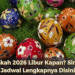 Paskah 2026 Libur Kapan? Simak Jadwal Lengkapnya Disini