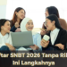 Daftar SNBT 2026 Tanpa Ribet, Ini Langkahnya