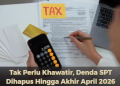 Tak Perlu Khawatir, Denda SPT Dihapus Hingga Akhir April 2026