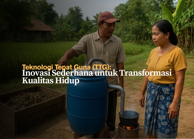 Teknologi Tepat Guna (TTG): Inovasi Sederhana untuk Transformasi Kualitas Hidup