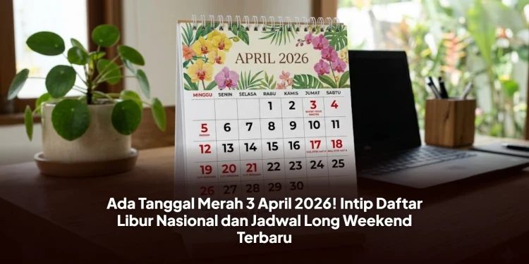 Ada Tanggal Merah 3 April 2026! Intip Daftar Libur Nasional dan Jadwal Long Weekend Terbaru