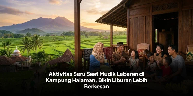 Aktivitas Seru Saat Mudik Lebaran di Kampung Halaman, Bikin Liburan Lebih Berkesan
