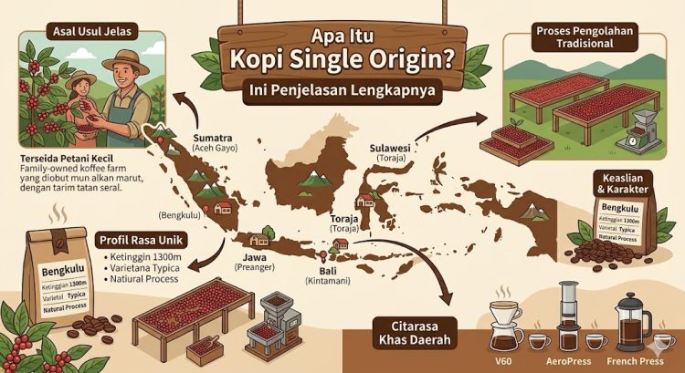 Apa Itu Kopi Single Origin? Ini Penjelasan Lengkapnya