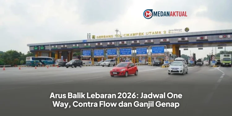 Arus Balik Lebaran 2026: Jadwal One Way, Contra Flow dan Ganjil Genap