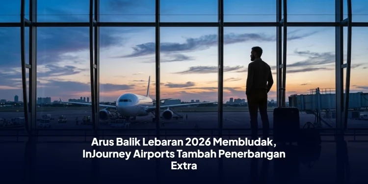 Arus Balik Lebaran 2026 Membludak, InJourney Airports Tambah Penerbangan Extra