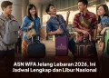 ASN WFA Jelang Lebaran 2026, Ini Jadwal Lengkap dan Libur Nasional