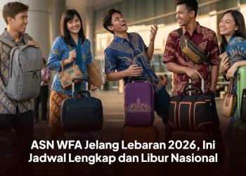 ASN WFA Jelang Lebaran 2026, Ini Jadwal Lengkap dan Libur Nasional