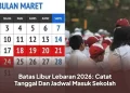 Batas Libur Lebaran 2026: Catat Tanggal Dan Jadwal Masuk Sekolah
