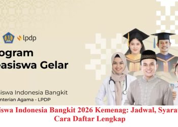Beasiswa Indonesia Bangkit 2026 Kemenag: Jadwal, Syarat, dan Cara Daftar Lengkap