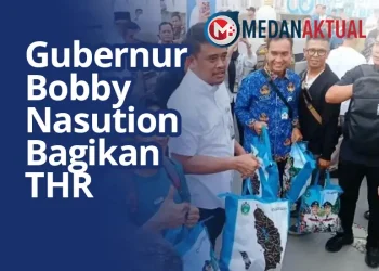 Gubernur Bobby Nasution Bagikan THR