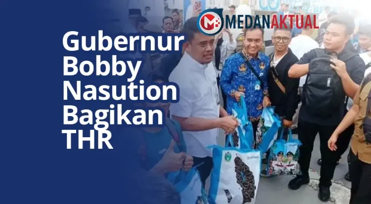 Gubernur Bobby Nasution Bagikan THR