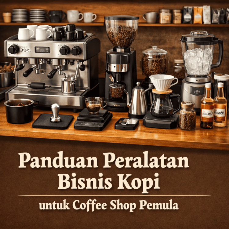 Panduan Peralatan Bisnis Kopi untuk Coffee Shop Pemula