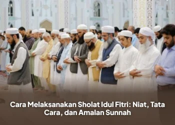 Cara Melaksanakan Sholat Idul Fitri: Niat, Tata Cara, dan Amalan Sunnah