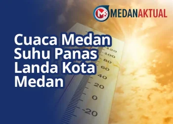 Cuaca Medan : Suhu Panas Landa Kota Medan Sekitar