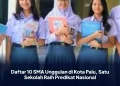 Daftar 10 SMA Unggulan di Kota Palu, Satu Sekolah Raih Predikat Nasional