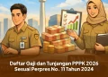 Daftar Gaji dan Tunjangan PPPK 2026 Sesuai Perpres No. 11 Tahun 2024