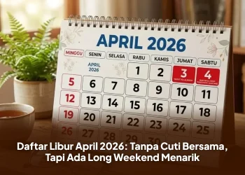 Daftar Libur April 2026: Tanpa Cuti Bersama, Tapi Ada Long Weekend Menarik