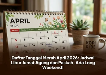 Daftar Tanggal Merah April 2026: Jadwal Libur Jumat Agung dan Paskah, Ada Long Weekend!